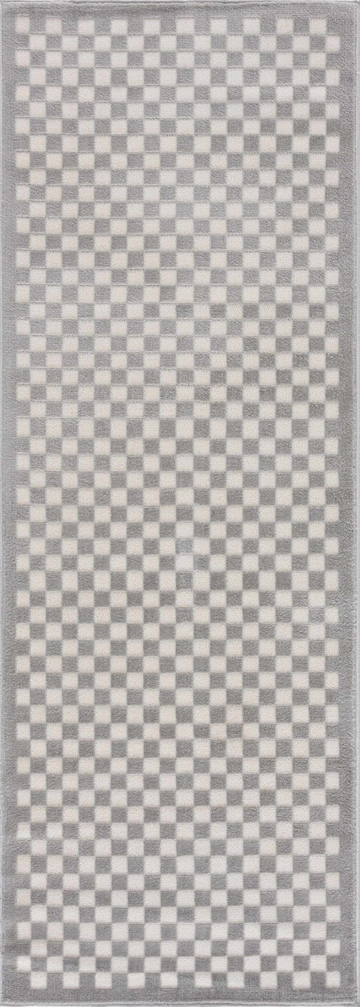 Gaiwan Modern Geometrical Design Gray Washable Area Rug - The Rug Decor