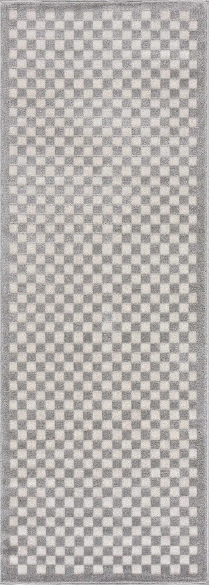 Gaiwan Modern Geometrical Design Gray Washable Area Rug - The Rug Decor