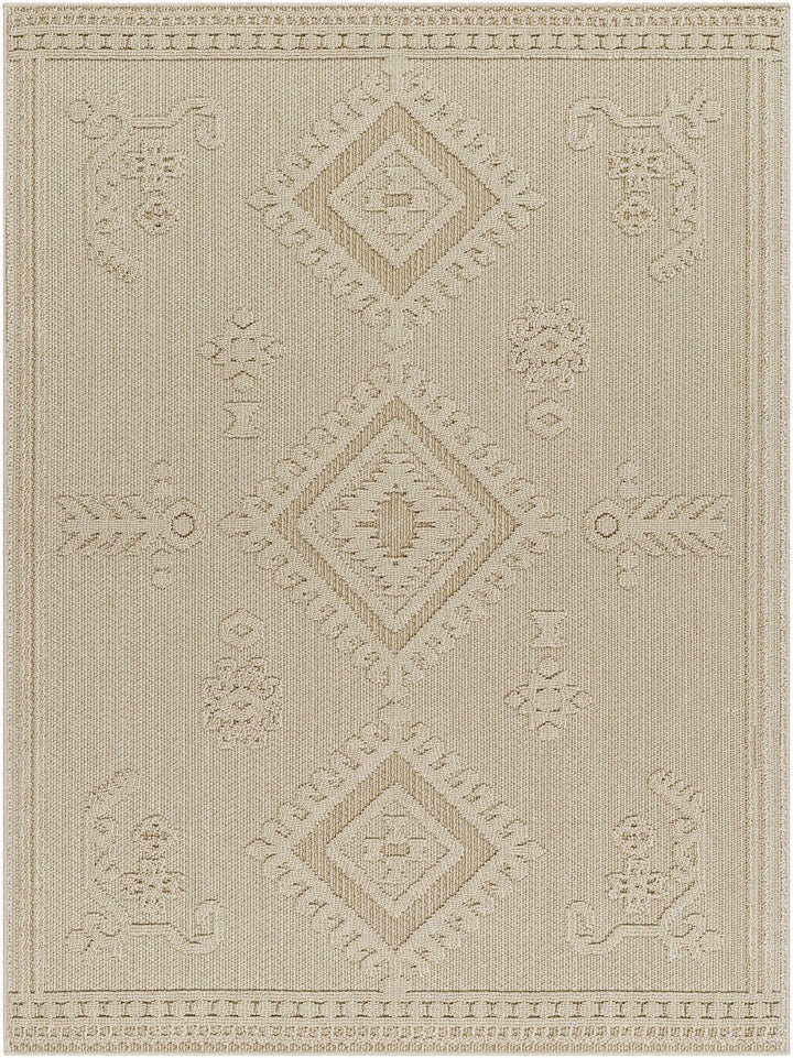 Galam Contemporary Geometrical Beige Area Rug - The Rug Decor