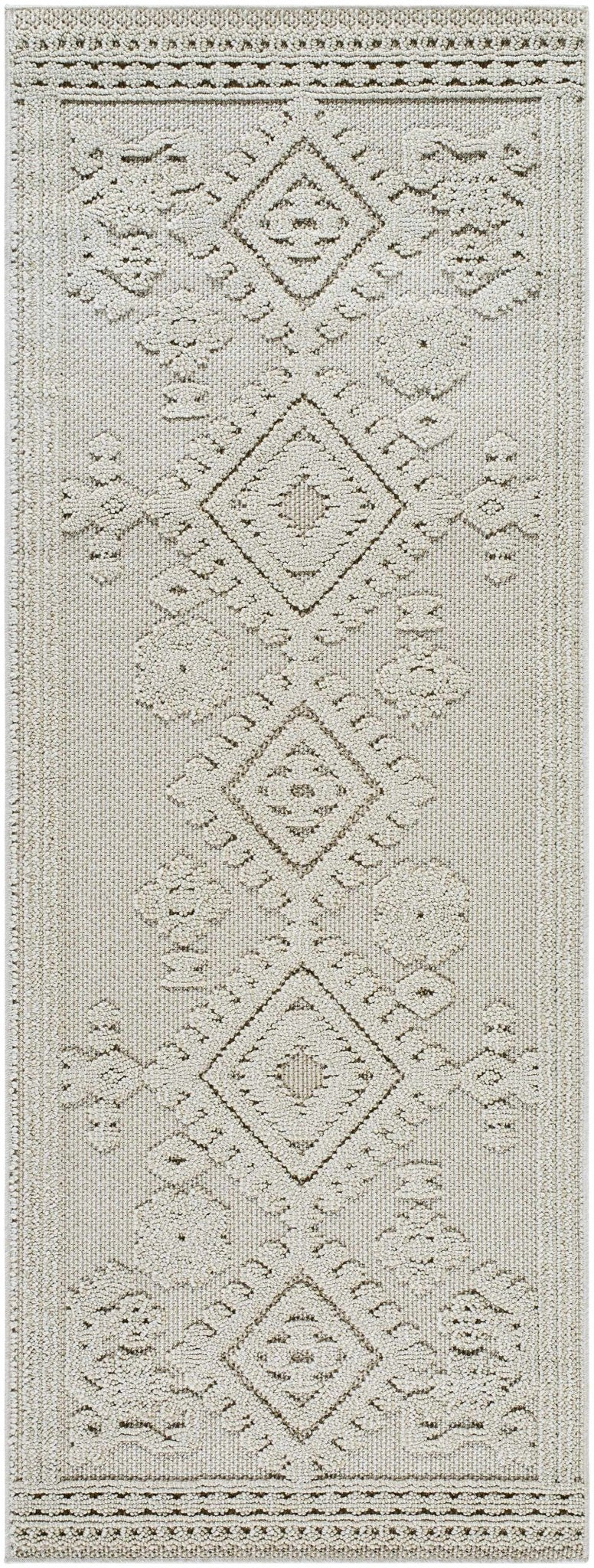 Galam Contemporary Geometrical Beige Area Rug - The Rug Decor