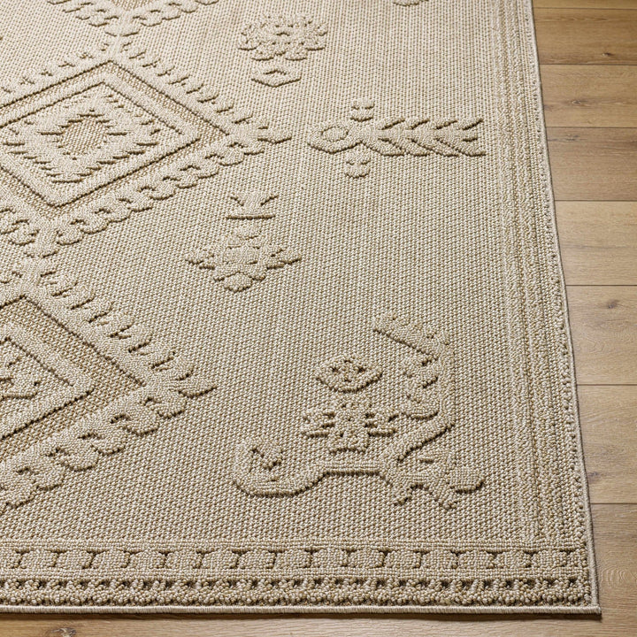 Galam Contemporary Geometrical Beige Area Rug - The Rug Decor