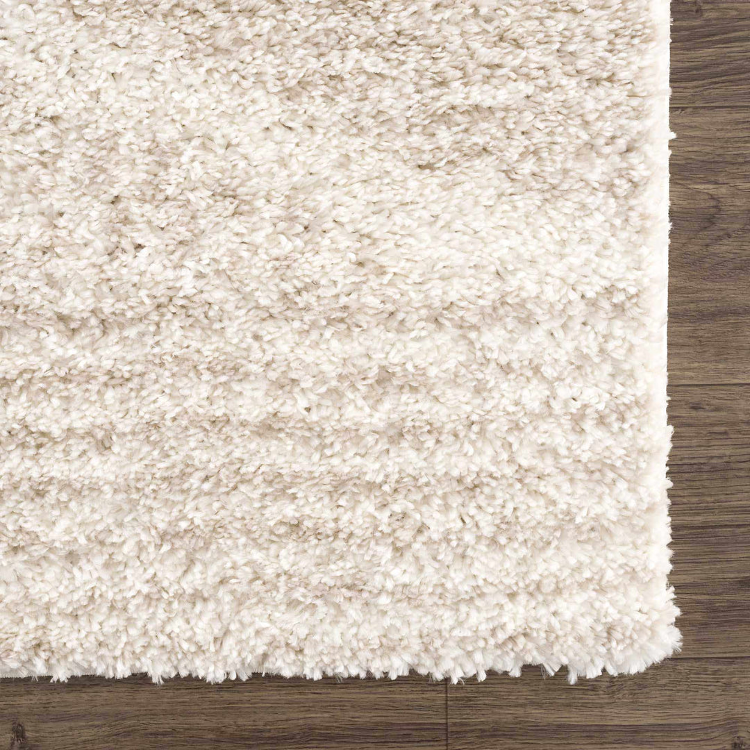 Galaxy Shag Modern Geometrical Ivory and Beige Area Rug - The Rug Decor