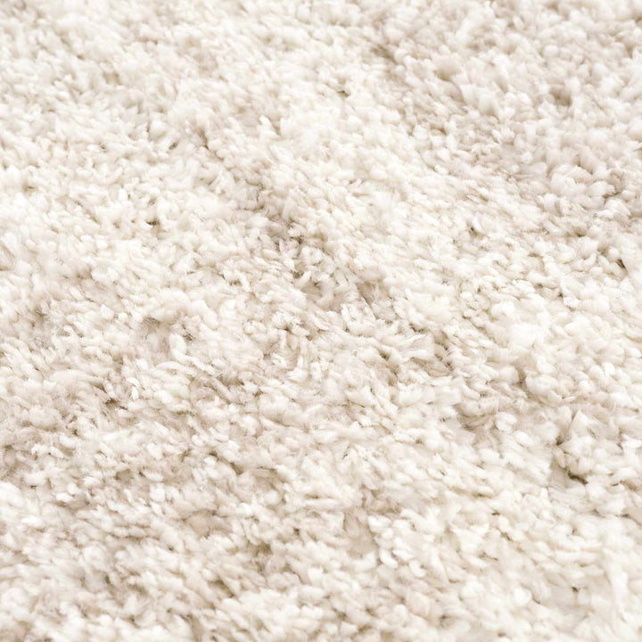 Galaxy Shag Modern Geometrical Ivory and Beige Area Rug - The Rug Decor