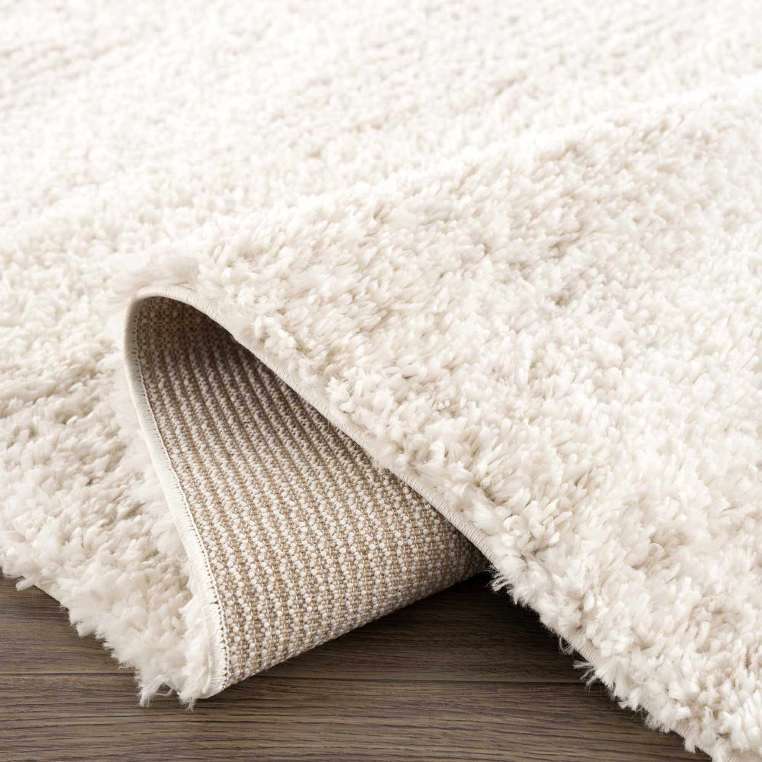 Galaxy Shag Modern Geometrical Ivory and Beige Area Rug - The Rug Decor
