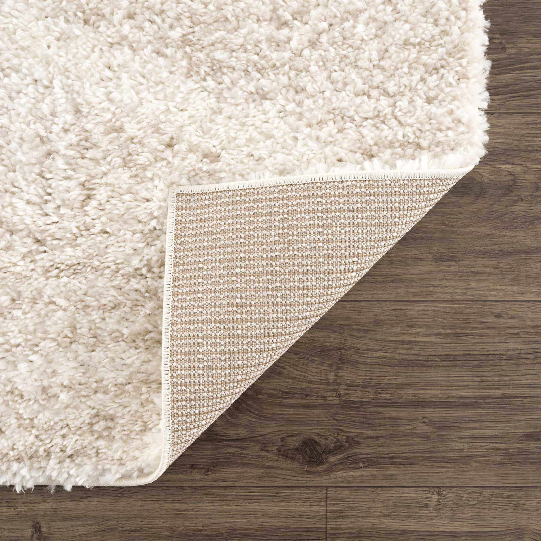 Galaxy Shag Modern Geometrical Ivory and Beige Area Rug - The Rug Decor