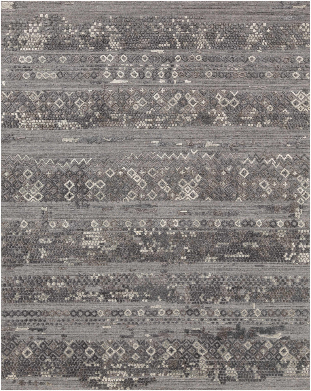 Galchutt Charcoal Modern Style Hand Loomed Area Rug - The Rug Decor