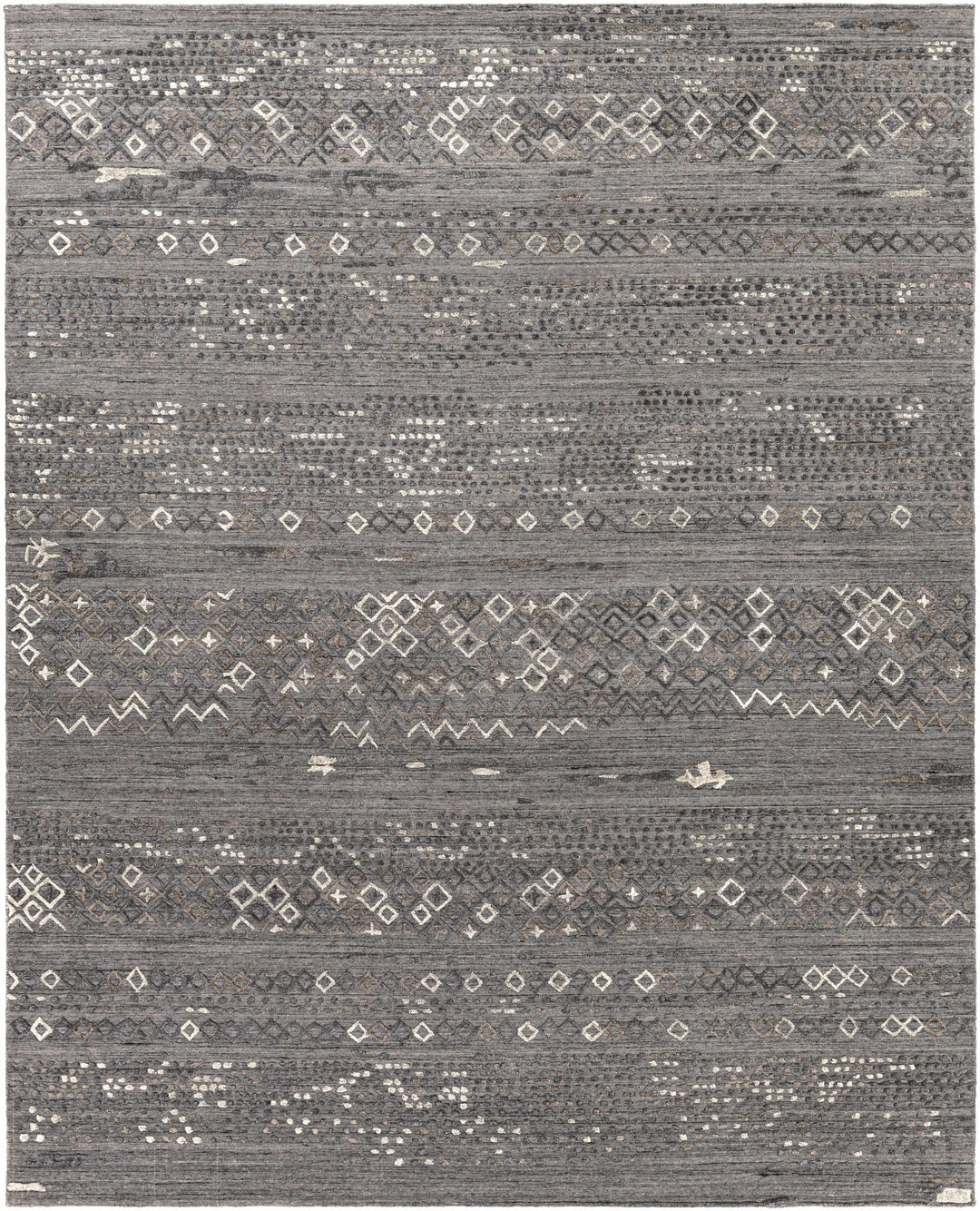 Galchutt Charcoal Modern Style Hand Loomed Area Rug - The Rug Decor