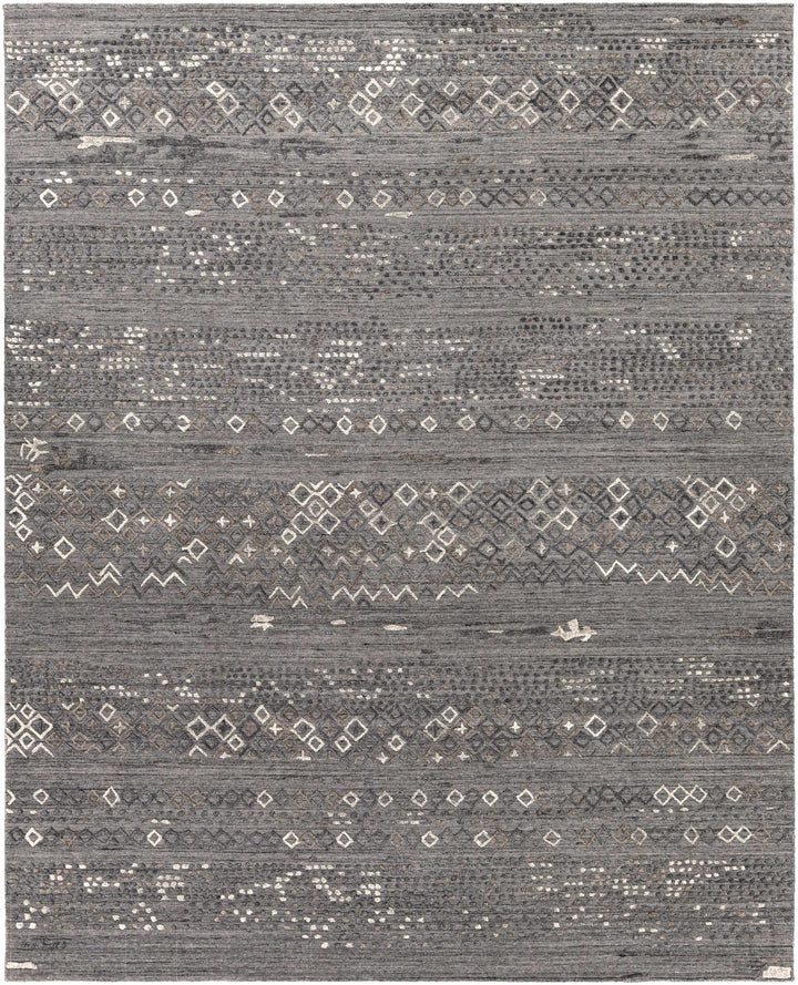 Galchutt Charcoal Modern Style Hand Loomed Area Rug - The Rug Decor