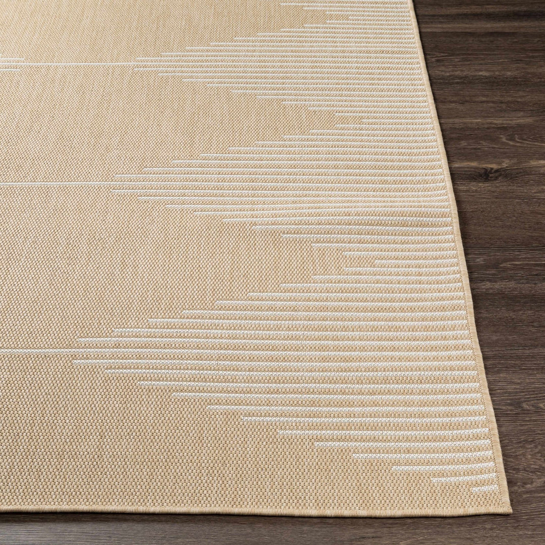 Galston Beige And Ivory Modern Style Outdoor Area Rug - The Rug Decor