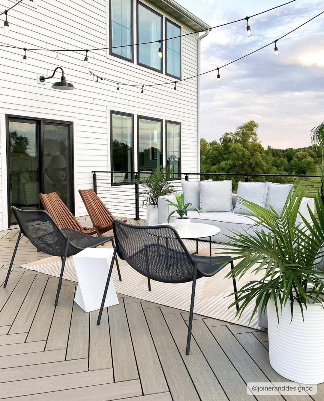 Galston Beige And Ivory Modern Style Outdoor Area Rug - The Rug Decor