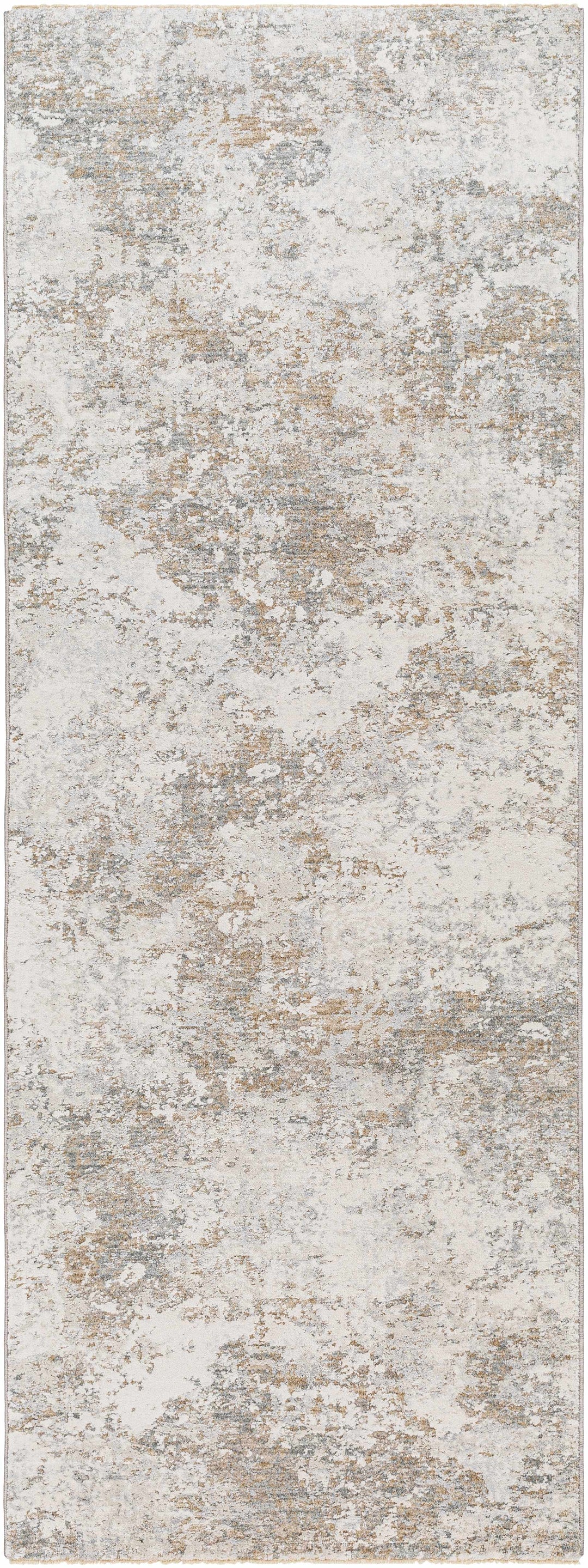 Ganit Beige And Gray Contemporary Abstract Design Rug