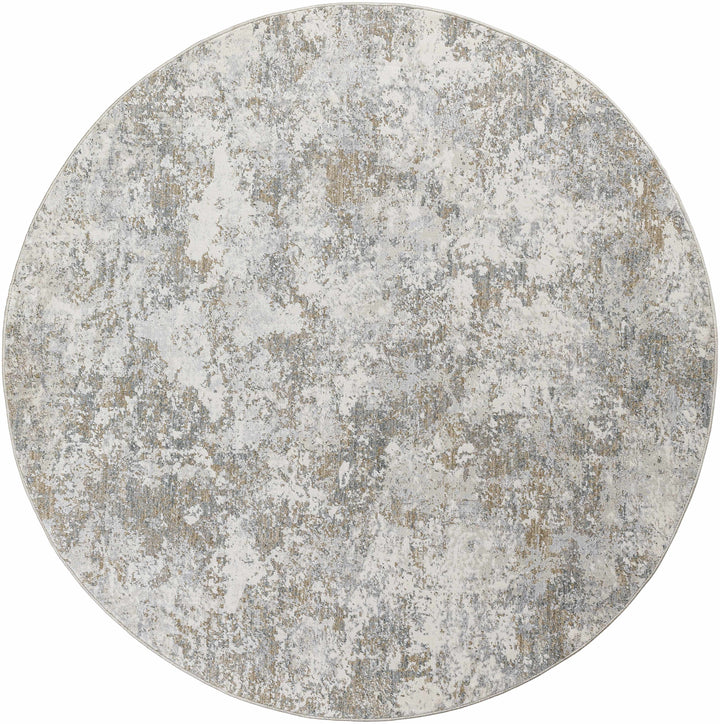 Ganit Beige And Gray Contemporary Abstract Design Rug