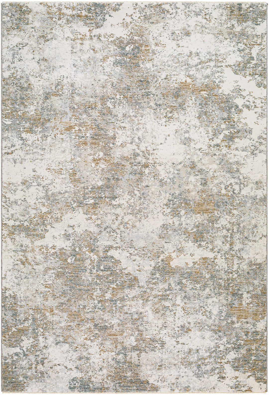 Ganit Beige And Gray Contemporary Abstract Design Rug