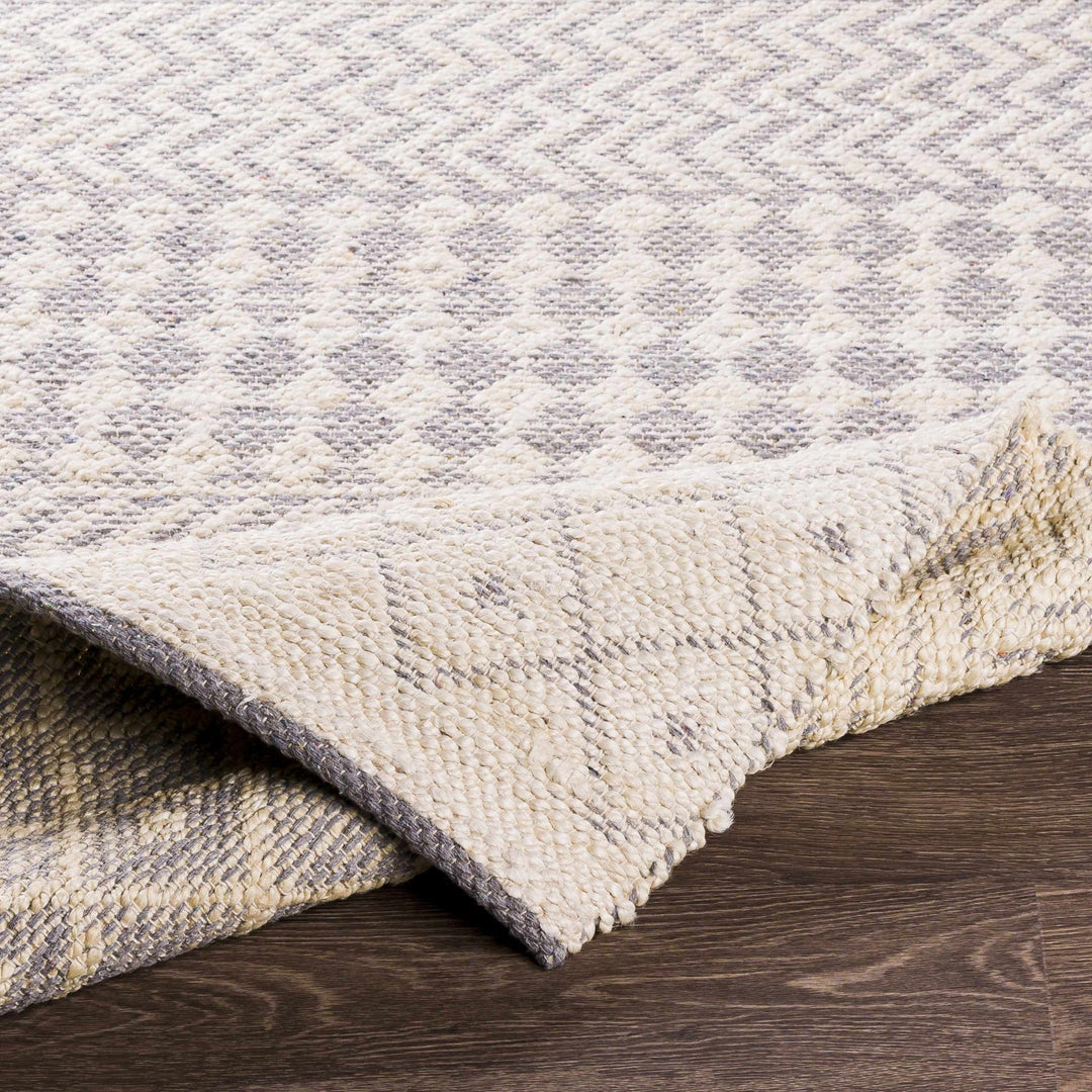 Garbutt Modern Geometrical Design Ivory And Gray Area Rug - The Rug Decor