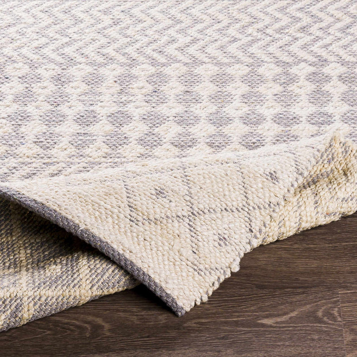 Garbutt Modern Geometrical Design Ivory And Gray Area Rug - The Rug Decor