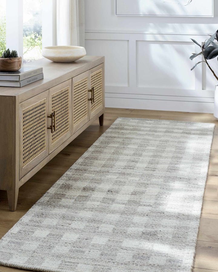 Garth Cream Modern Style Hand Woven Wool Area Rug - The Rug Decor