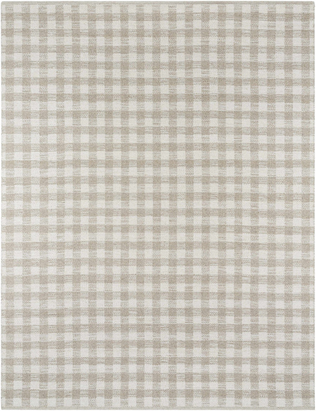 Garth Modern Geometrical Gray And Ivory Rug - The Rug Decor