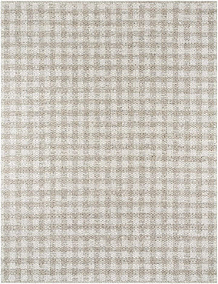 Garth Modern Geometrical Gray And Ivory Rug - The Rug Decor
