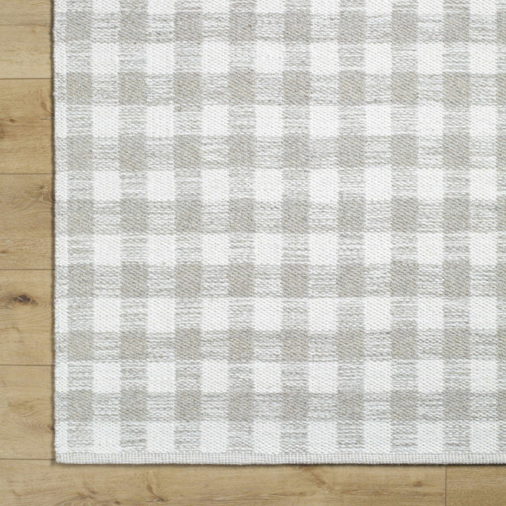 Garth Modern Geometrical Gray And Ivory Rug - The Rug Decor