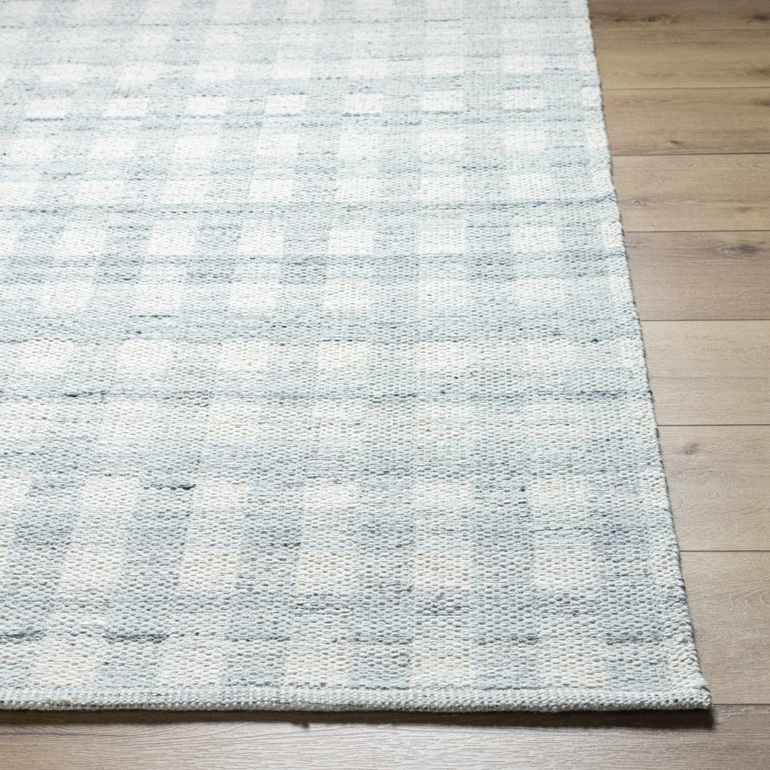 Garth Modern Style Ivory Hand Woven Wool Area Rug - The Rug Decor