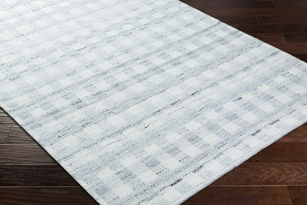 Garth Modern Style Ivory Hand Woven Wool Area Rug - The Rug Decor