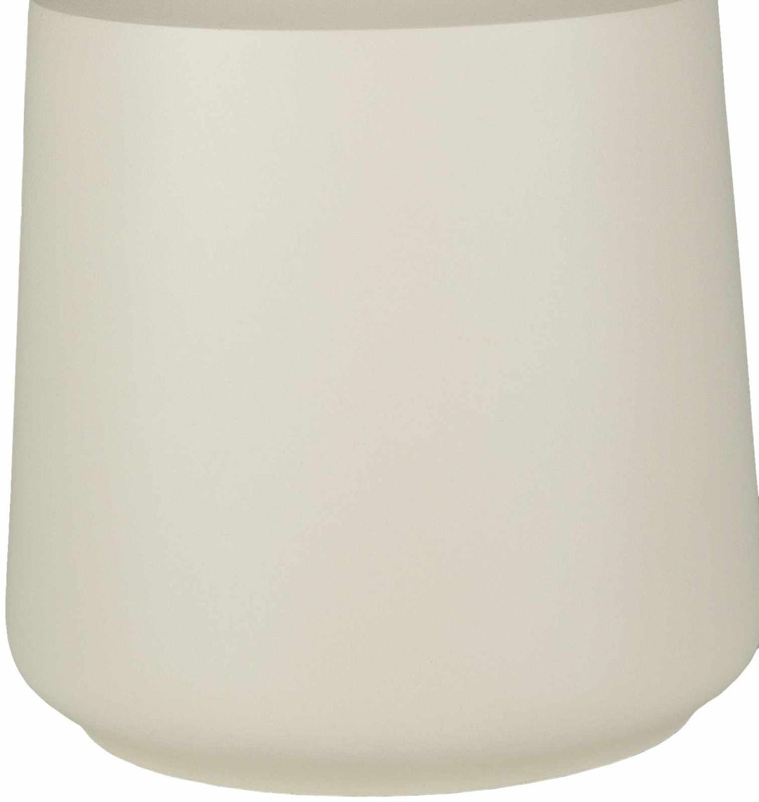 Gattaran Modern Ivory and White Cylindrical Table Lamp - The Rug Decor