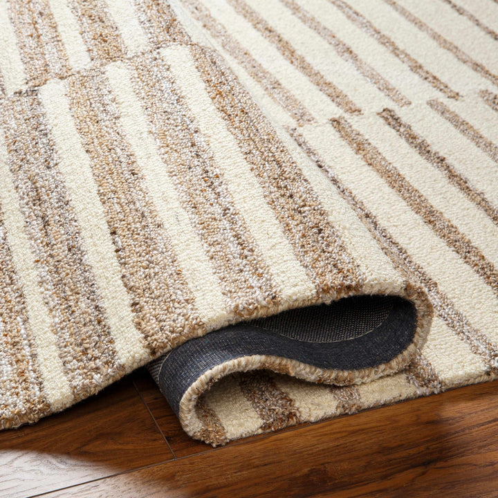 Gawel Modern Stripes Brown And Beige Area Rug - The Rug Decor