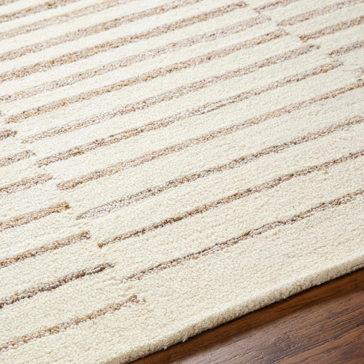 Gawel Modern Stripes Brown And Beige Area Rug - The Rug Decor