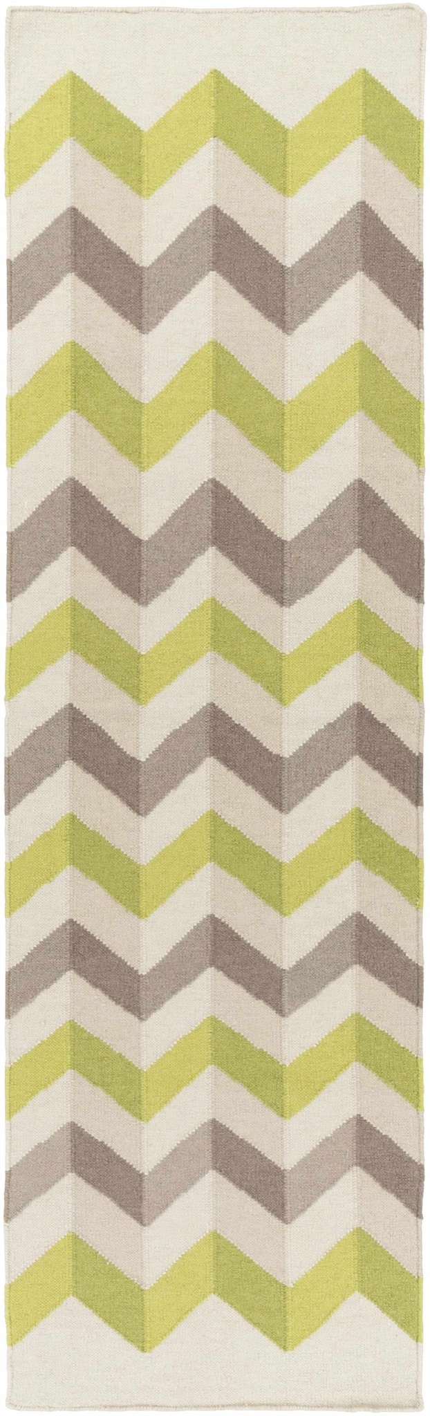 Gbafaf Hand Woven Contemporary Style Olive And Gray Area Rug - The Rug Decor