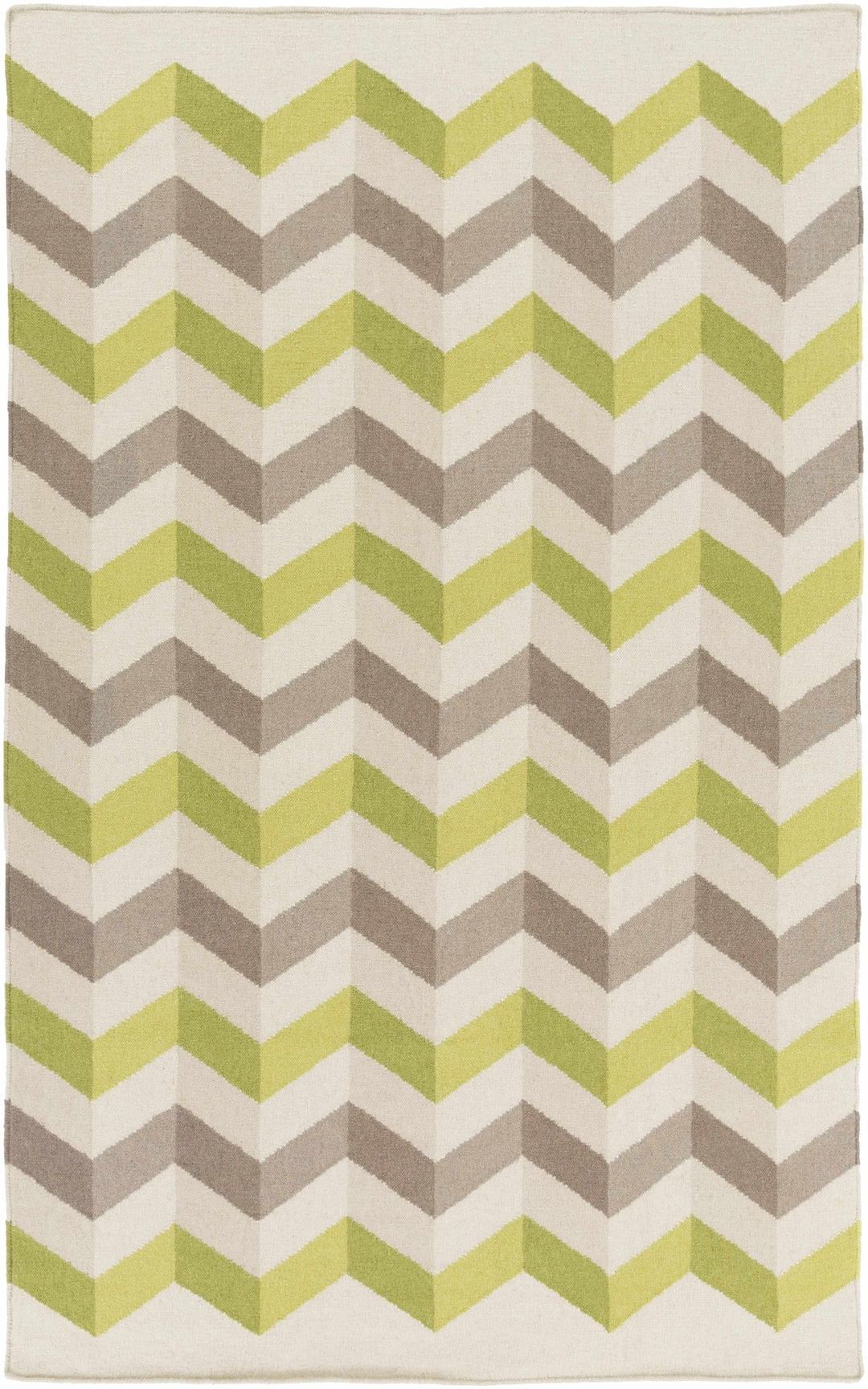 Gbafaf Hand Woven Contemporary Style Olive And Gray Area Rug - The Rug Decor