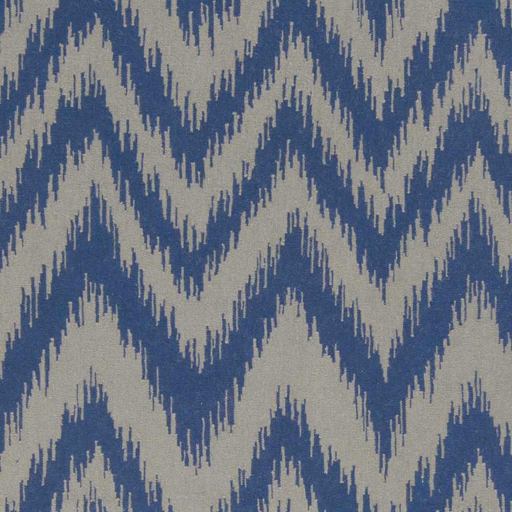 Goodson Contemporary Chevron Pattern Blue And Gray Area Rug