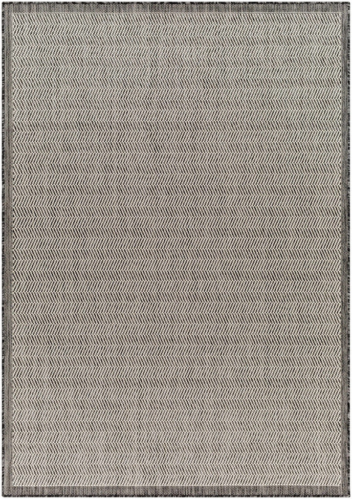 Genet Contemporary Geometrical Gray And Charcoal Rug - The Rug Decor