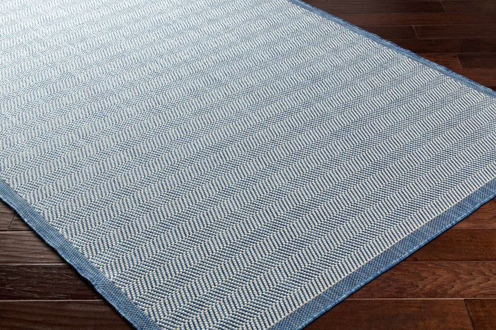Genet Modern Geometrical Blue Outdoor Area Rug - The Rug Decor