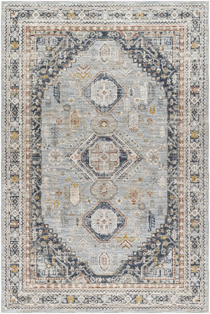 Gilda Beige And Gray Traditional Area Rug - The Rug Decor