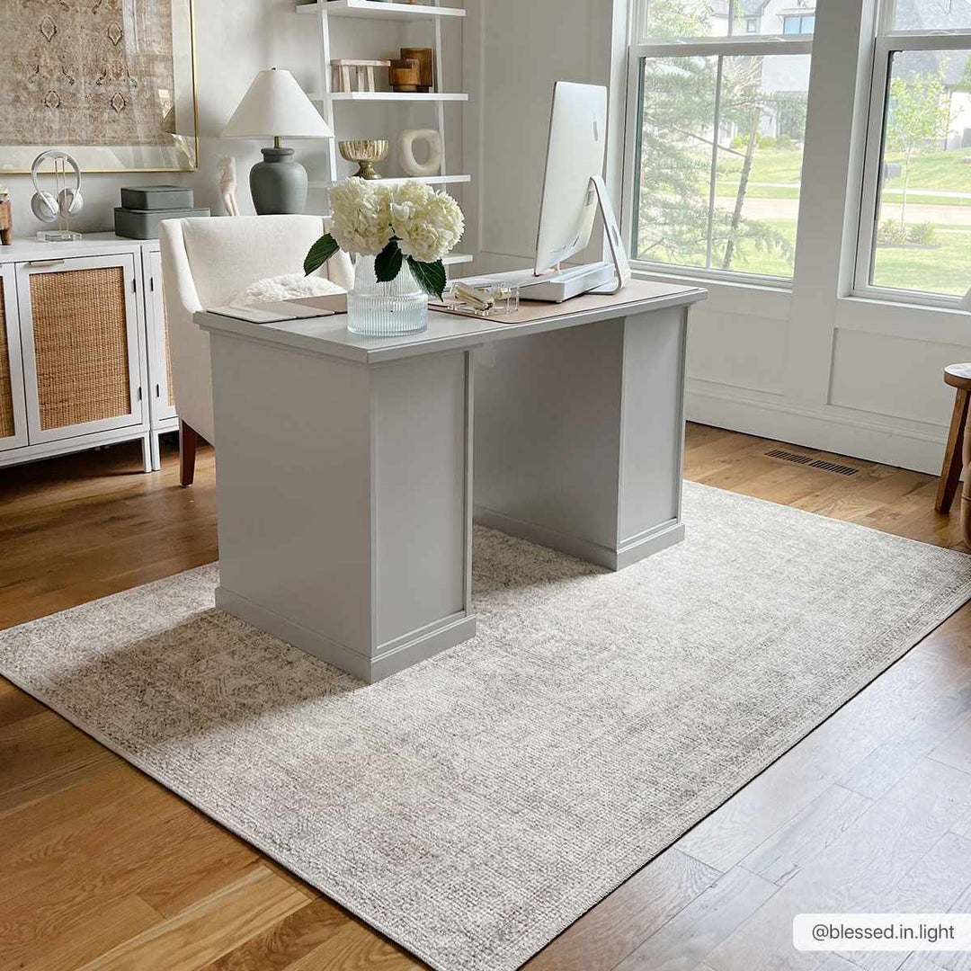 Ginny Traditional Style Beige Area Rug - The Rug Decor