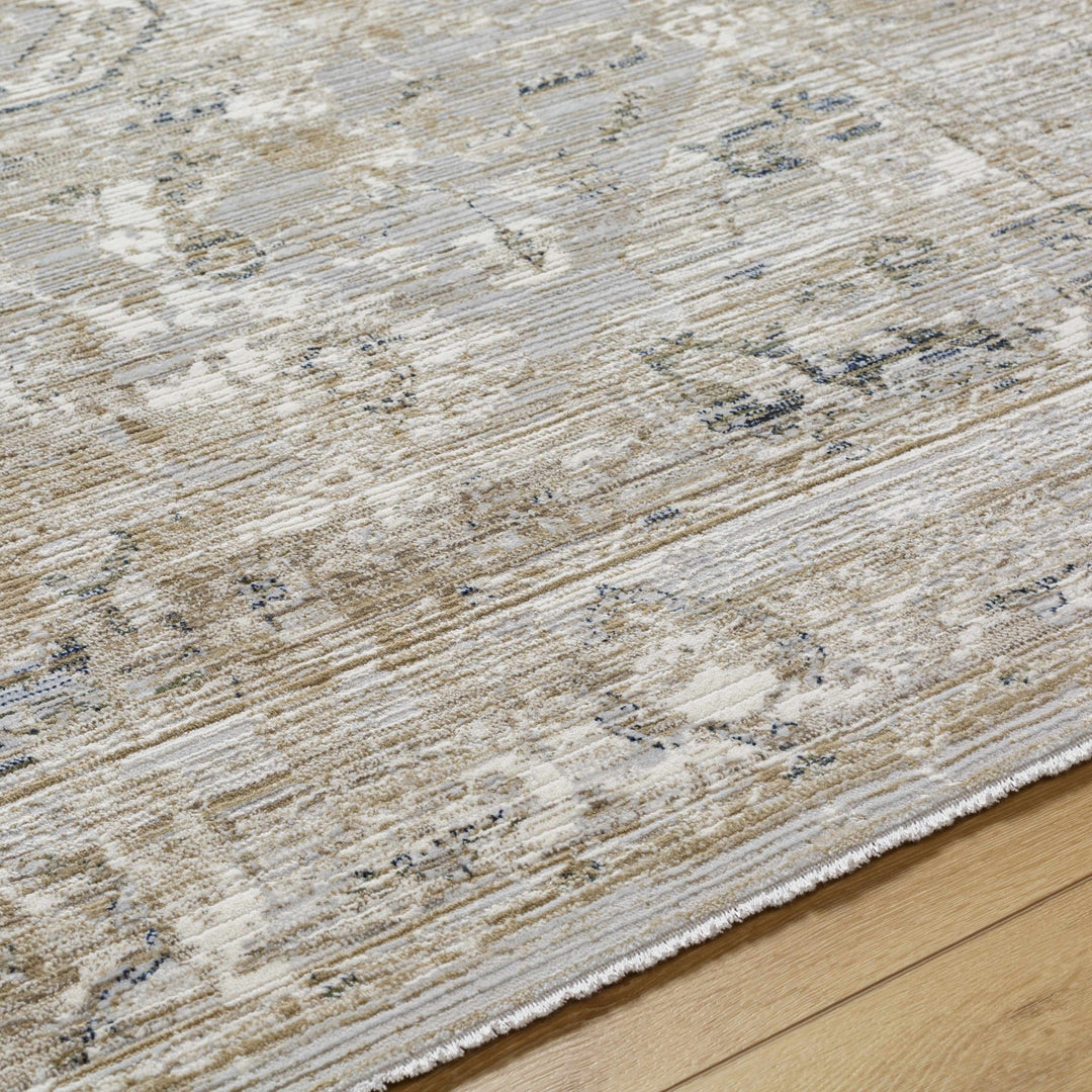 Gioia Traditional Style Beige And Gray Area Rug - The Rug Decor