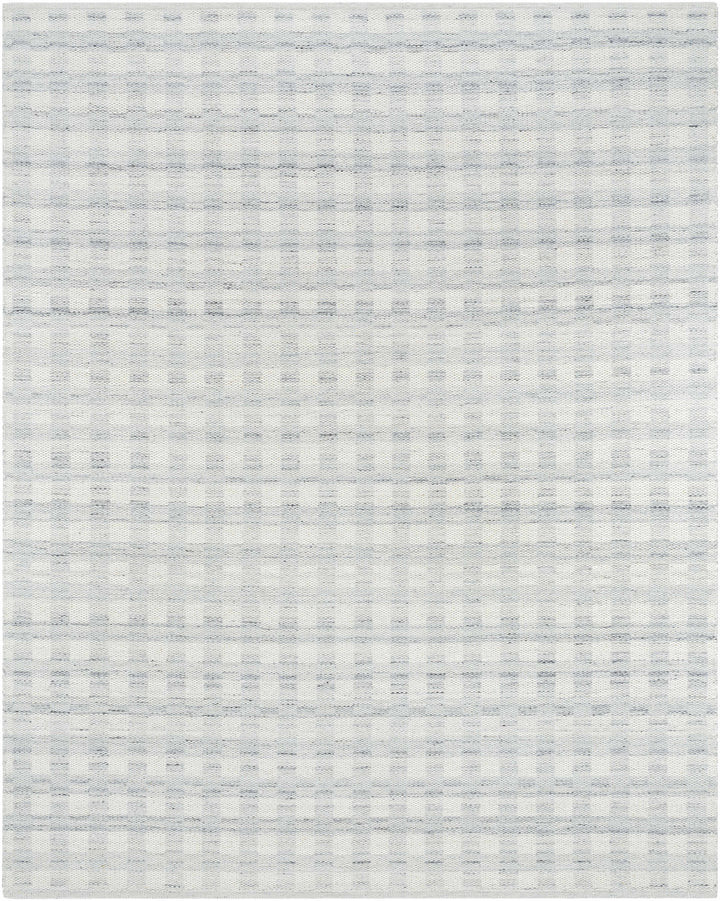Garth Modern Style Ivory Hand Woven Wool Area Rug