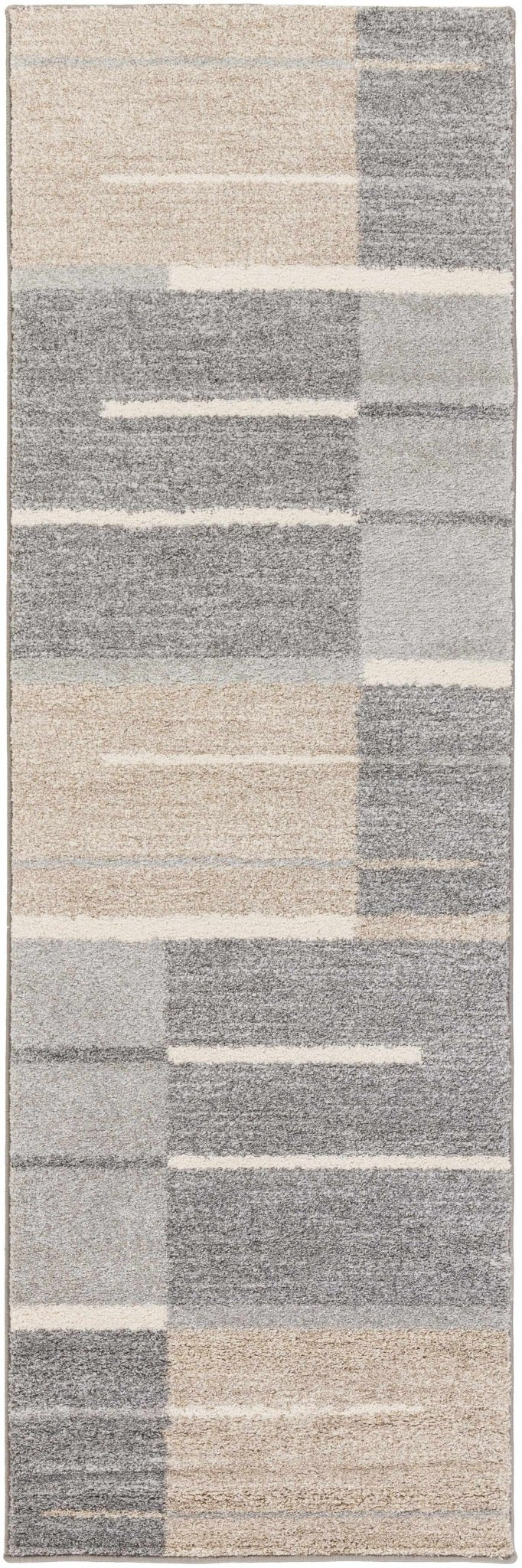 Glouster Beige And Gray Modern Style Area Rug - The Rug Decor