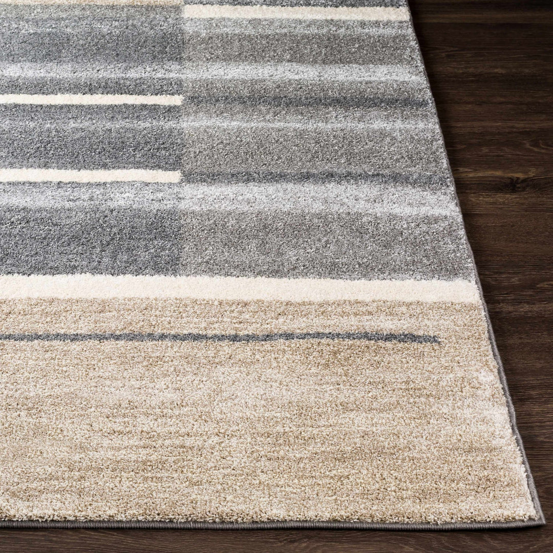 Glouster Beige And Gray Modern Style Area Rug - The Rug Decor