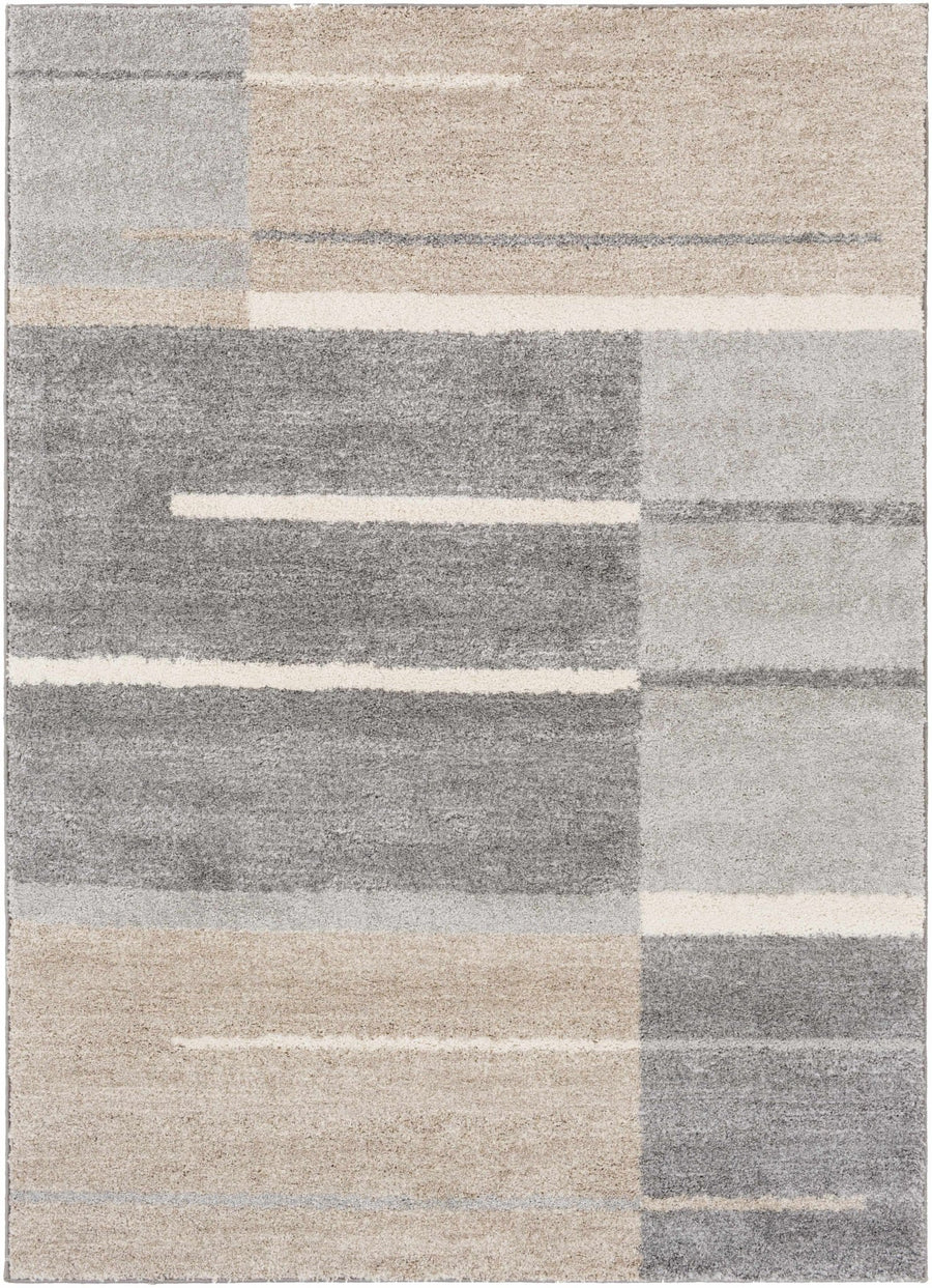 Glouster Beige And Gray Modern Style Area Rug - The Rug Decor