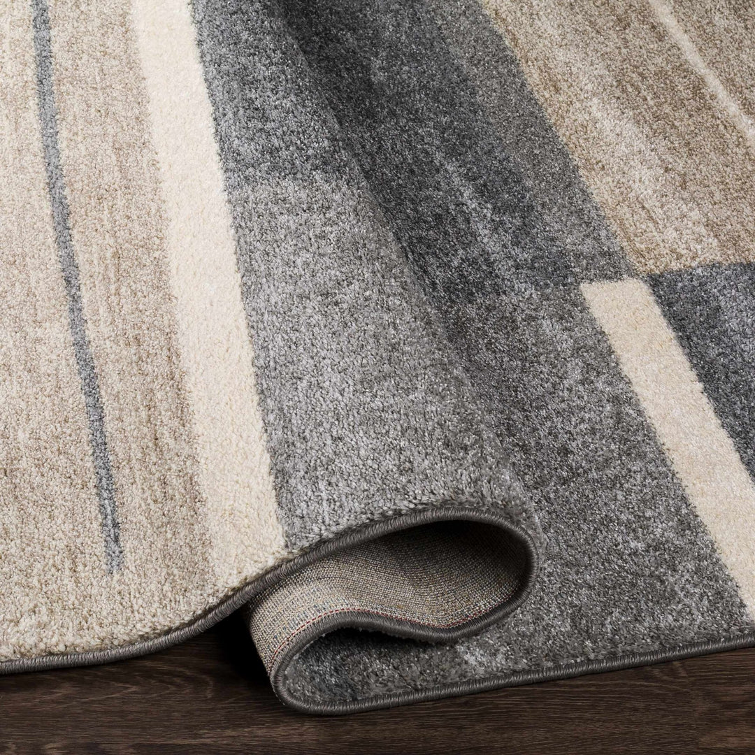 Glouster Beige And Gray Modern Style Area Rug - The Rug Decor