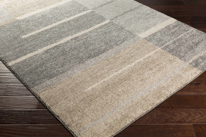 Glouster Beige And Gray Modern Style Area Rug - The Rug Decor