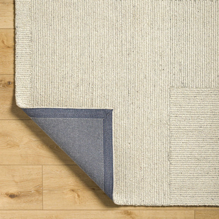 Gunda Modern Style Beige Hand Tufted Wool Area Rug