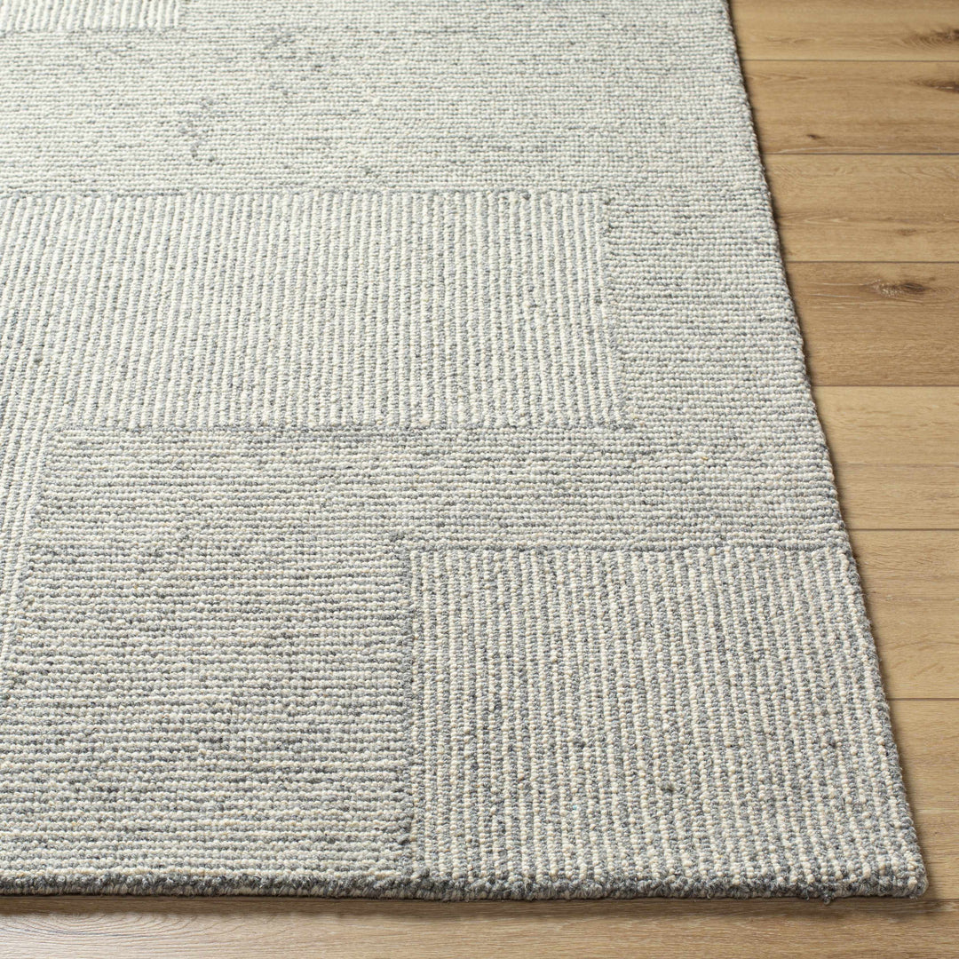 Gunda Modern Style Beige Hand Tufted Wool Area Rug