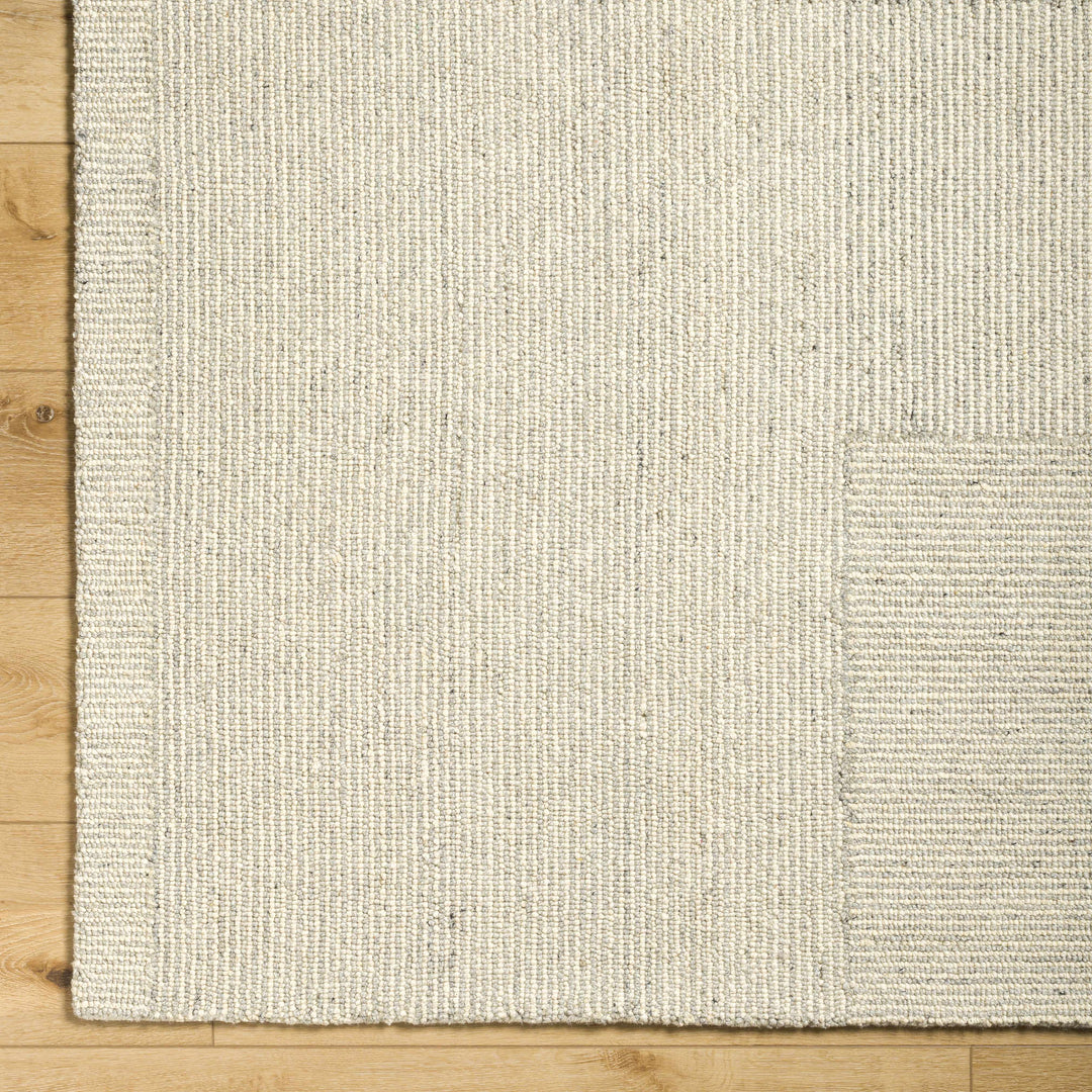 Gunda Modern Style Beige Hand Tufted Wool Area Rug