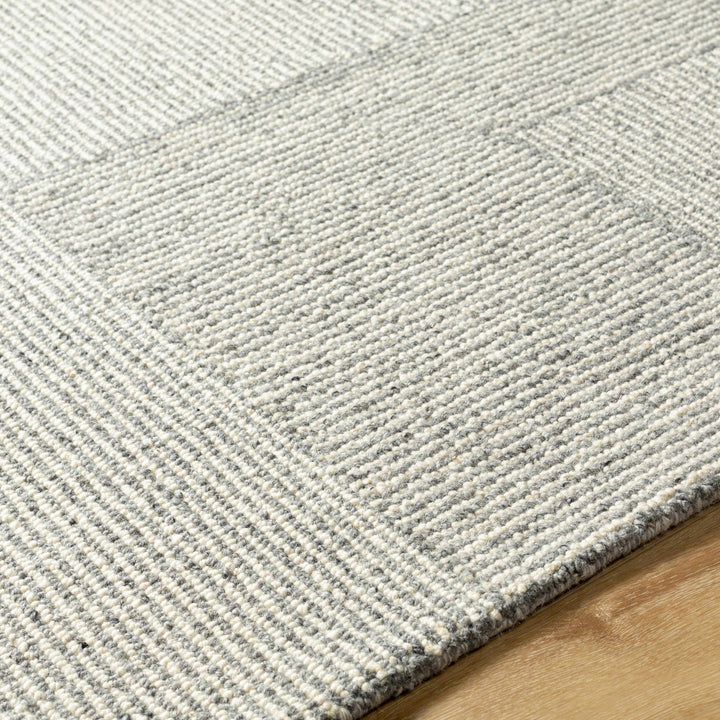 Gunda Modern Style Beige Hand Tufted Wool Area Rug