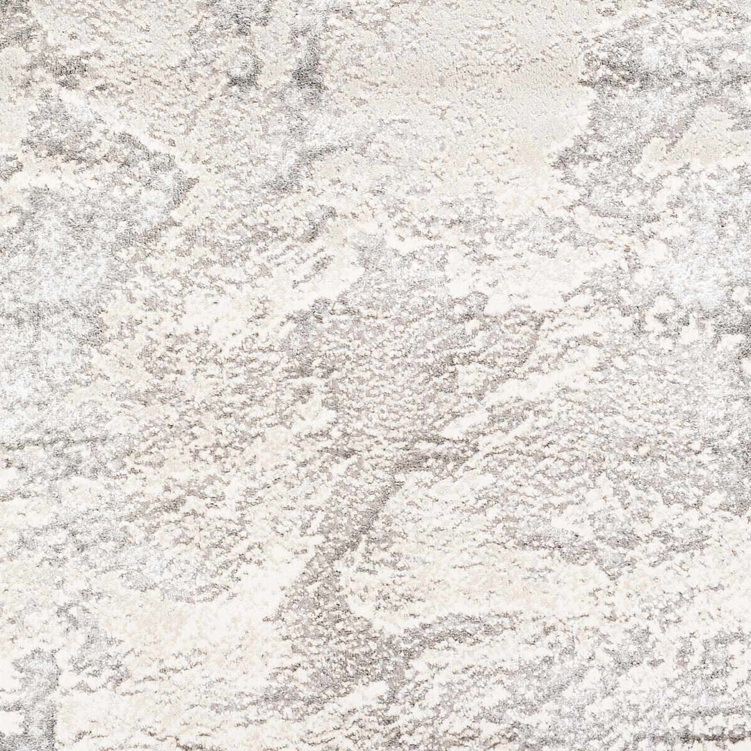 Godefroy Ivory And Gray Modern Abstract Design Area Rug