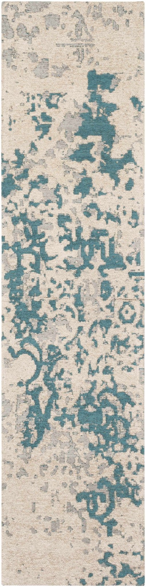 Godwin Beige And Blue Modern Abstract Design Area Rug - The Rug Decor