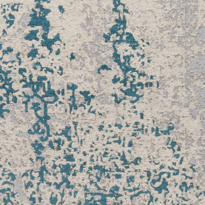 Godwin Beige And Blue Modern Abstract Design Area Rug - The Rug Decor