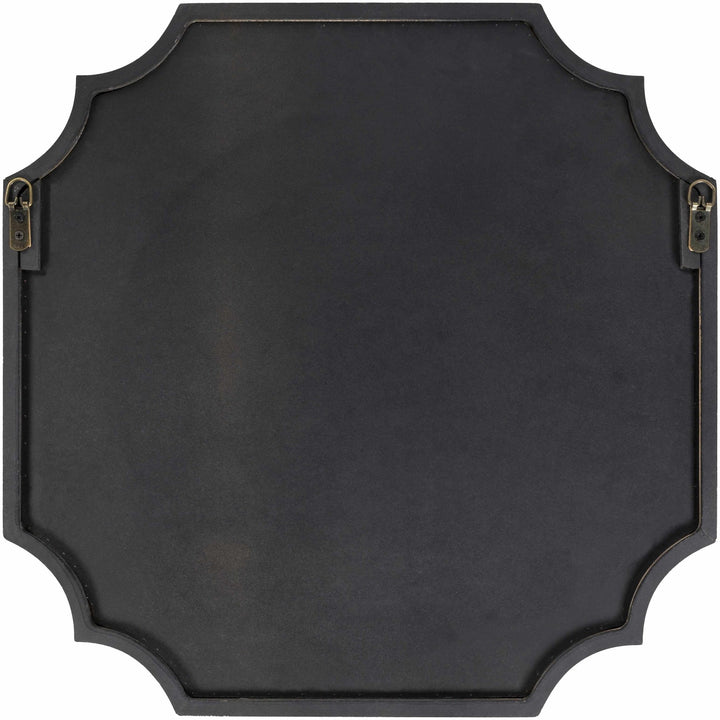 Golden Framed Modern Specialty shaped wall Hanging Mirror - The Rug Decor